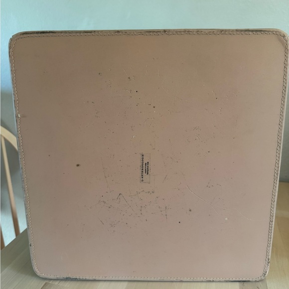 Anthropologie Flynn leather basket - Picture 7 of 8